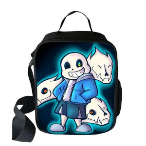 Game Undertale Sans #8 Lunch Box Bag Lunch Tote For Kids