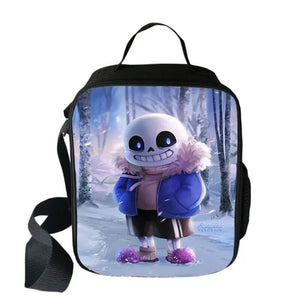 Game Undertale Sans #13 Lunch Box Bag Lunch Tote For Kids