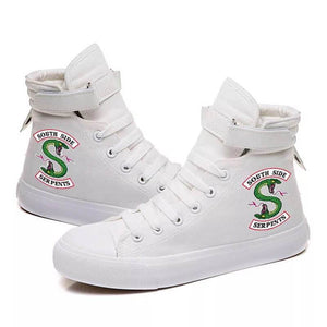 Riverdale #2 High Tops Casual Canvas Shoes Unisex Sneakers