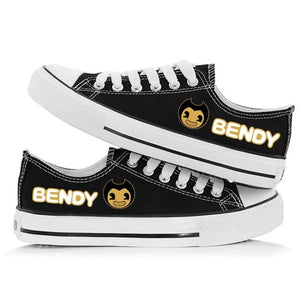 Bendy  #1 Casual Canvas Shoes Unisex Sneakers For Kids Adults
