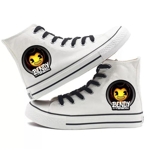 Bendy #2 High Tops Casual Canvas Shoes Unisex Sneakers