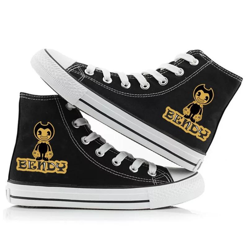Bendy#3 High Tops Casual Canvas Shoes Unisex Sneakers