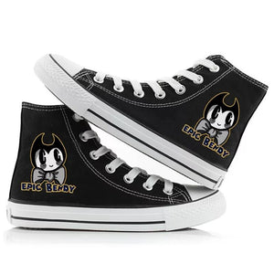 Bendy  #4 High Tops Casual Canvas Shoes Unisex Sneakers