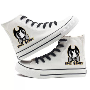 Bendy  #4 High Tops Casual Canvas Shoes Unisex Sneakers