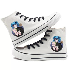 Game Sally Face #3 High Tops Casual Canvas Shoes Unisex Sneakers