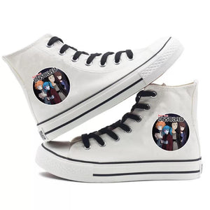Game Sally Face #4 High Tops Casual Canvas Shoes Unisex Sneakers