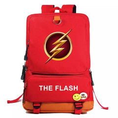 The Flash Superhero School Bags Water Proof Notebook Backpacks
