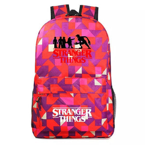 Stranger Things Cosplay Backpack School Bag Water Proof