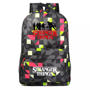 Stranger Things Cosplay Backpack School Bag Water Proof