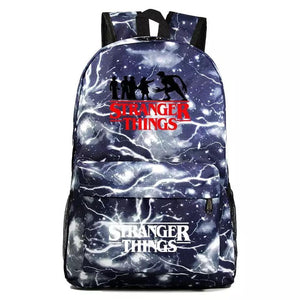 Stranger Things Cosplay Backpack School Bag Water Proof
