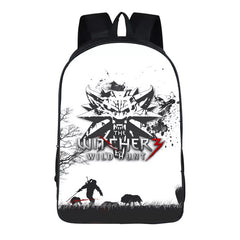 The Witcher Backpack School Sports Bag
