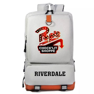 Riverdale Pop's Chock Lit Shoppe School Bags Water Proof Notebook Backpacks