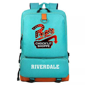 Riverdale Pop's Chock Lit Shoppe School Bags Water Proof Notebook Backpacks