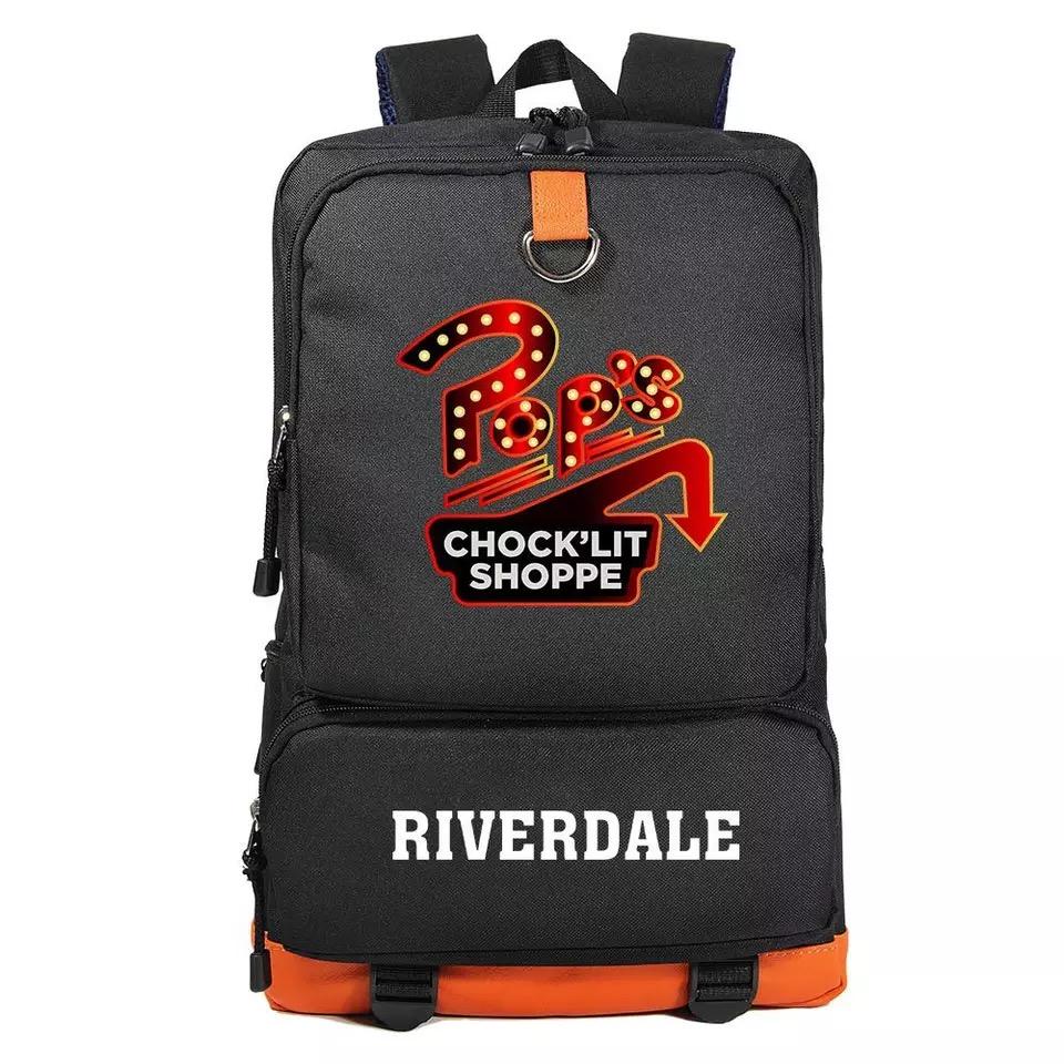 Riverdale Pop's Chock Lit Shoppe School Bags Water Proof Notebook Backpacks