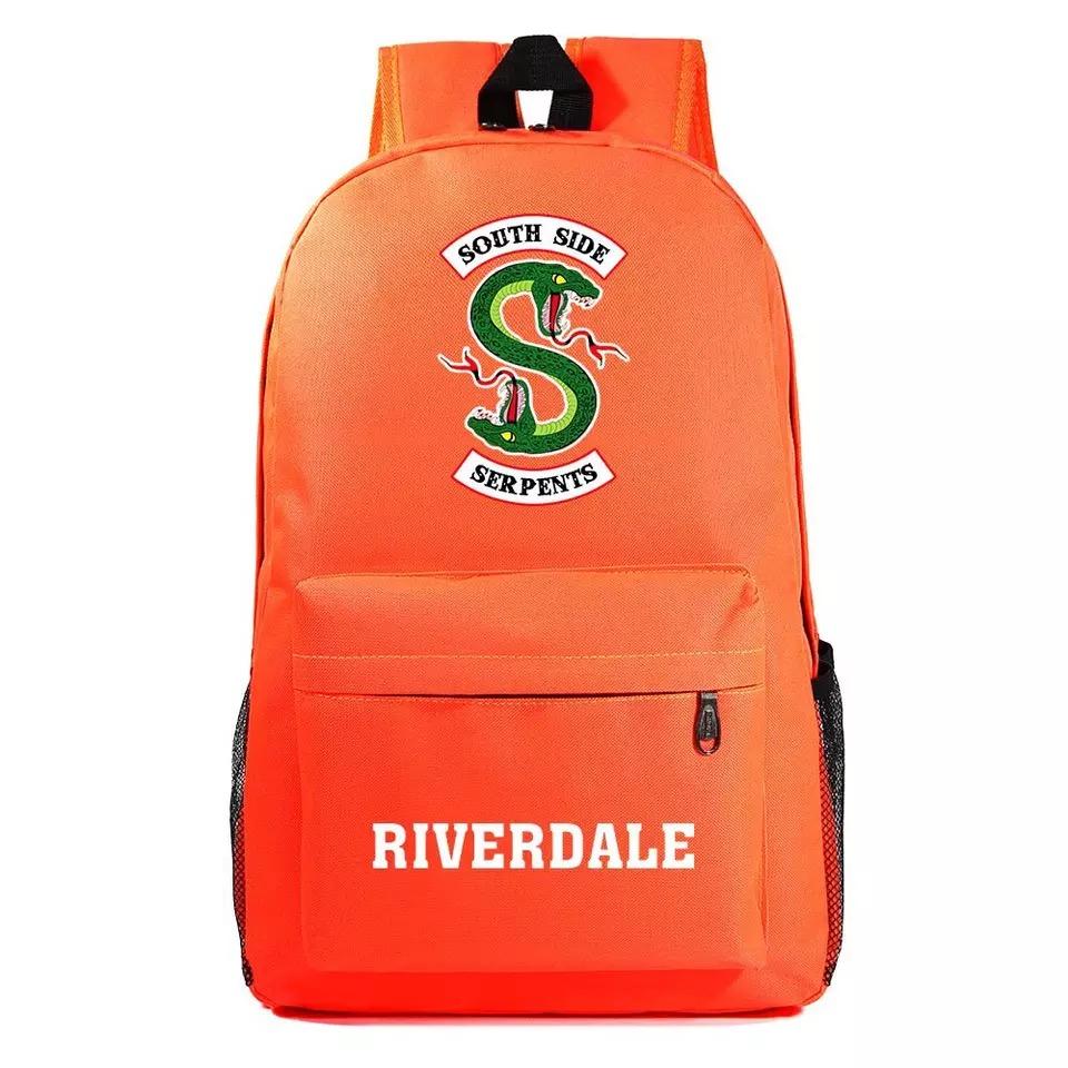 Riverdale South Side Serpents Cosplay Backpack School Bag Water Proof