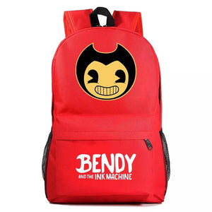 Bendy Cosplay Backpack School Bag Water Proof