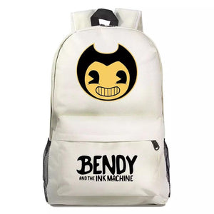 Bendy Cosplay Backpack School Bag Water Proof