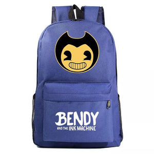 Bendy Cosplay Backpack School Bag Water Proof