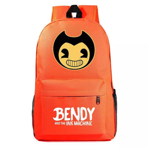 Bendy Cosplay Backpack School Bag Water Proof