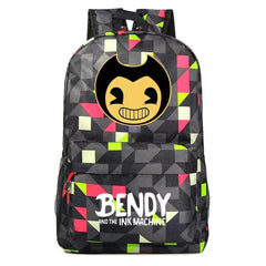 Bendy Cosplay Backpack School Bag Water Proof