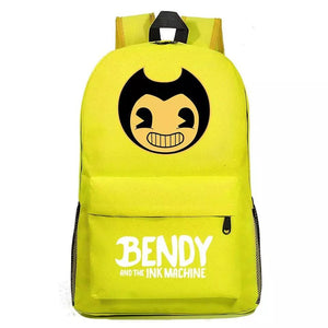 Bendy Cosplay Backpack School Bag Water Proof