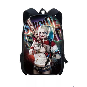 Suicide Squad Harley Quinn #18 Backpack School Sports Bag