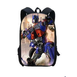 Transformers Optimus Prime #1 Backpack School Sports Bag