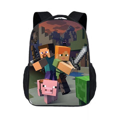 Minecraft Backpack School Sports Bag