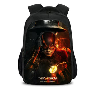 Superhero Flash Backpack School Sports Bag for Boys Girls Kids