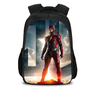 Superhero Flash Backpack School Sports Bag for Boys Girls Kids