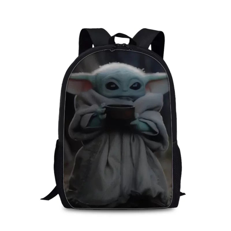 The Mandalorian Backpack School Sports Bag for Boys Girls Kids