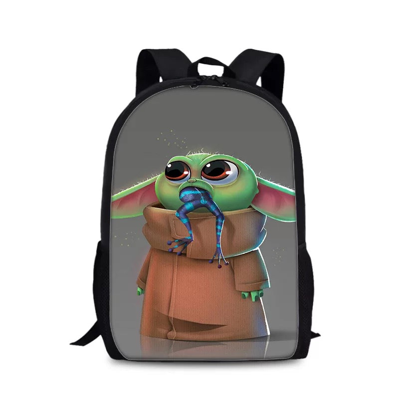 The Mandalorian Backpack School Sports Bag for Boys Girls Kids