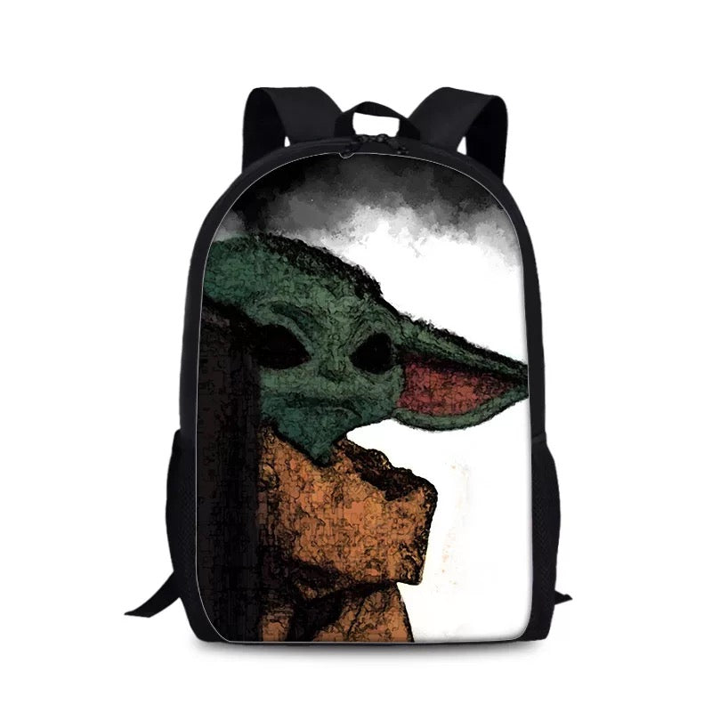 The Mandalorian Backpack School Sports Bag for Boys Girls Kids