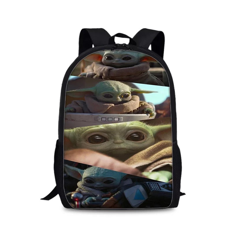 The Mandalorian Backpack School Sports Bag for Boys Girls Kids