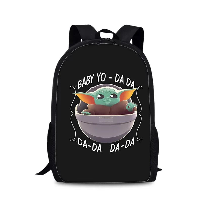 The Mandalorian Backpack School Sports Bag for Boys Girls Kids