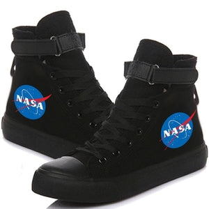 Spae Canvas Shoes High Top Unisex Sneakers