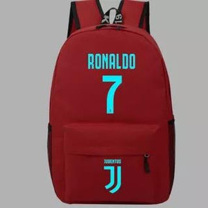 CR7 Football Ronaldo#7 Cosplay Lumious Backpack School Book Bag Water Proof