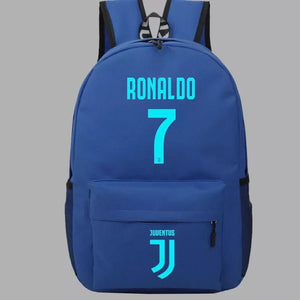 CR7 Football Ronaldo#7 Cosplay Lumious Backpack School Book Bag Water Proof