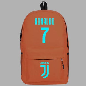 CR7 Football Ronaldo#7 Cosplay Lumious Backpack School Book Bag Water Proof