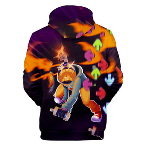 Friday Night Funkin Cosplay Sweater Hoodie Sweatshirt Coat  For Kids Adults