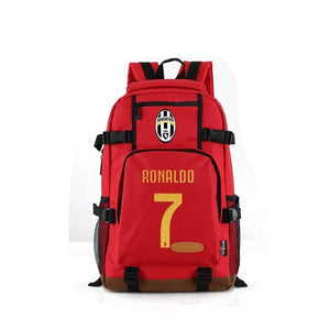 Football CR7 Ronaldo#7 School Bookbag Travel Backpack Bags