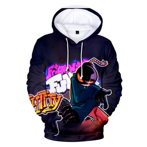 Friday Night Funkin Cosplay Sweater Hoodie Sweatshirt Coat  For Kids Adults