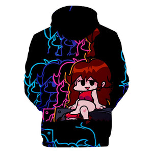 Friday Night Funkin Cosplay Sweater Hoodie Sweatshirt Coat  For Kids Adults