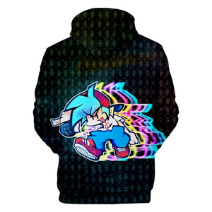 Friday Night Funkin Cosplay Sweater Hoodie Sweatshirt Coat  For Kids Adults
