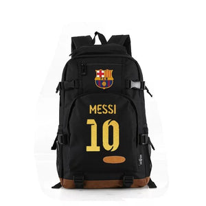 Football Lionel #10 School Bookbag Travel Backpack Bags