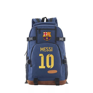 Football Lionel #10 School Bookbag Travel Backpack Bags