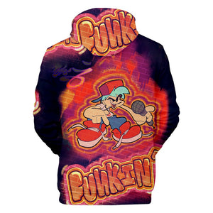 Friday Night Funkin Cosplay Sweater Hoodie Sweatshirt Coat  For Kids Adults