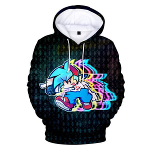 Friday Night Funkin Cosplay Sweater Hoodie Sweatshirt Coat  For Kids Adults