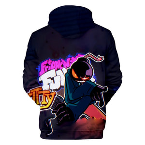 Friday Night Funkin Cosplay Sweater Hoodie Sweatshirt Coat  For Kids Adults