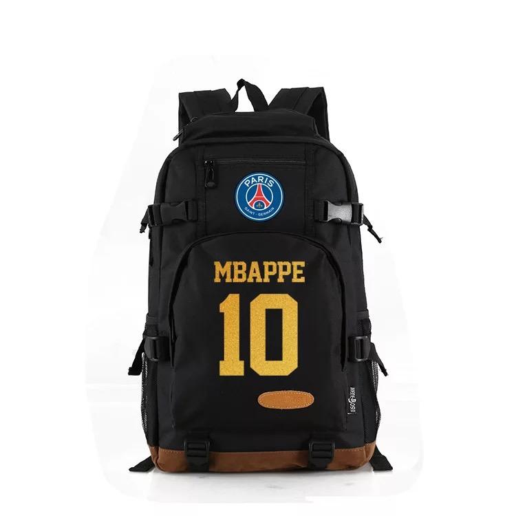 Football Mbappe Football School Bookbag Travel Backpack Bags